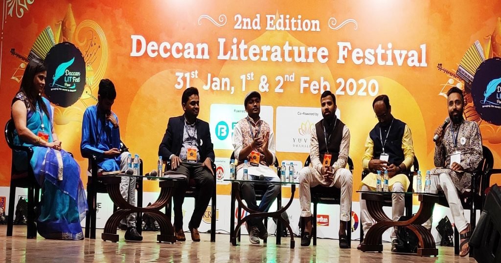A fluent presentation of multilingual poetry at the Deccan Literature Festival